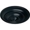 Ekena Millwork Classic Ceiling Medallion (Fits Canopies up to 4 1/8"), Hand-Painted Night Shade, 13 1/4"OD x 1/2"P CM13CLNSF - alternate 2
